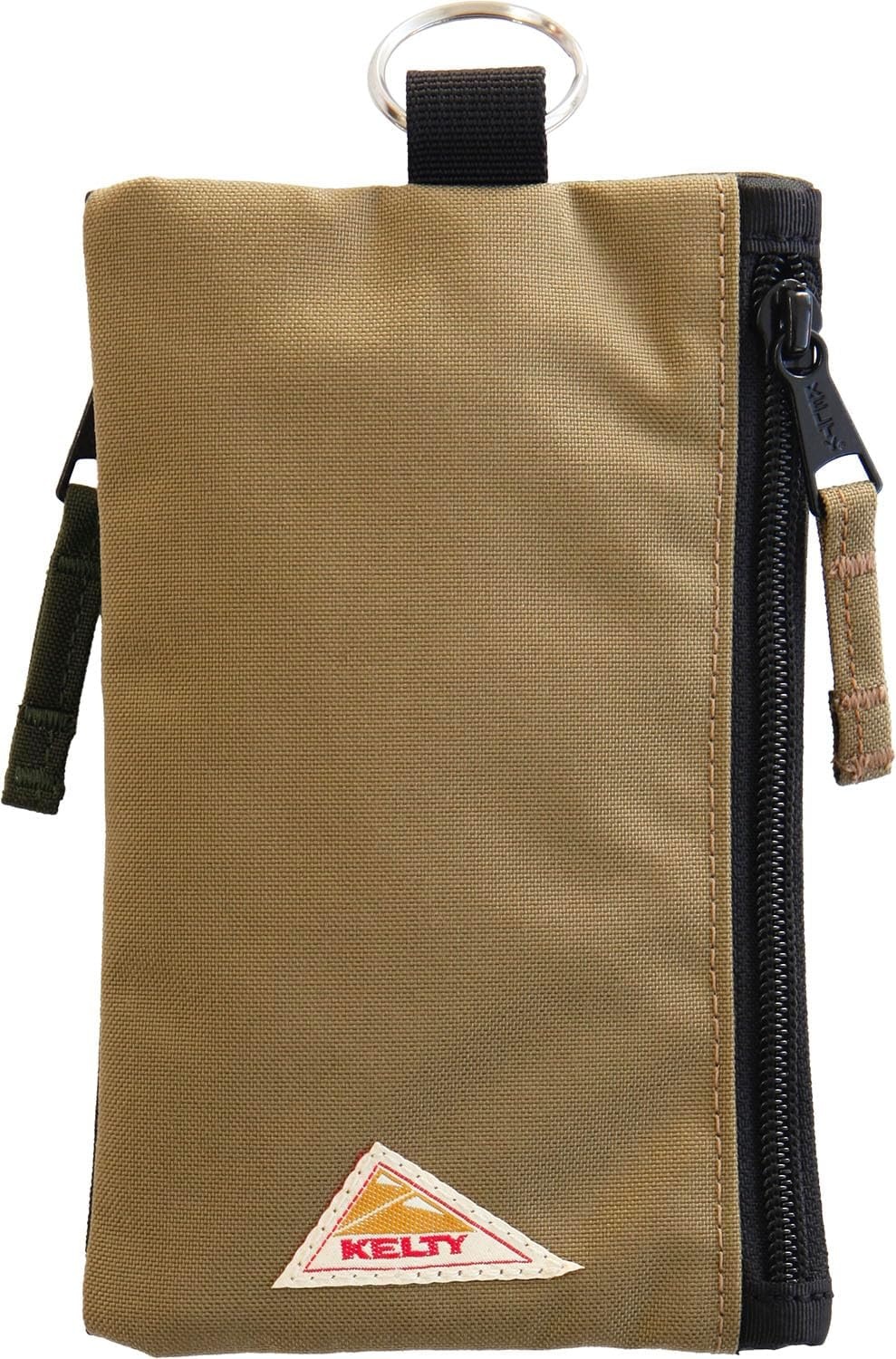 image:imageKelti 3259234725 FES POUCH 4 Compact Pocket with Key RingOlive Drab x Tan