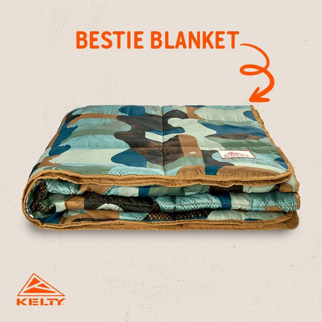 image:imageKelty Bestie Blanket Geo Natural Lightweight and Cozy Large 1P Blanket Twin