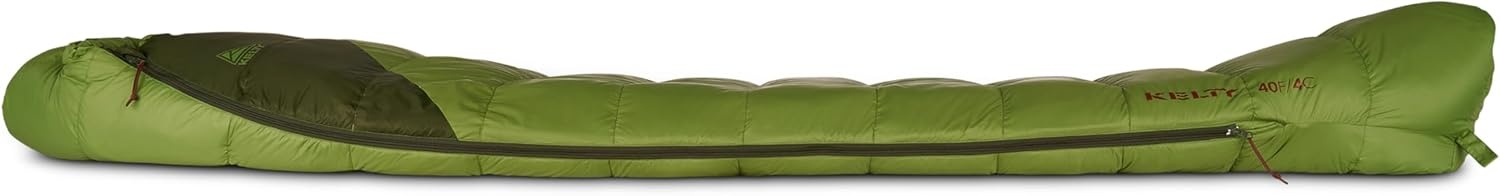 image:imageKelty Cosmic 40 Degree Sleeping Bag Long 550 Down Lightweight Compact Cozy Warm Weather Bag Summer