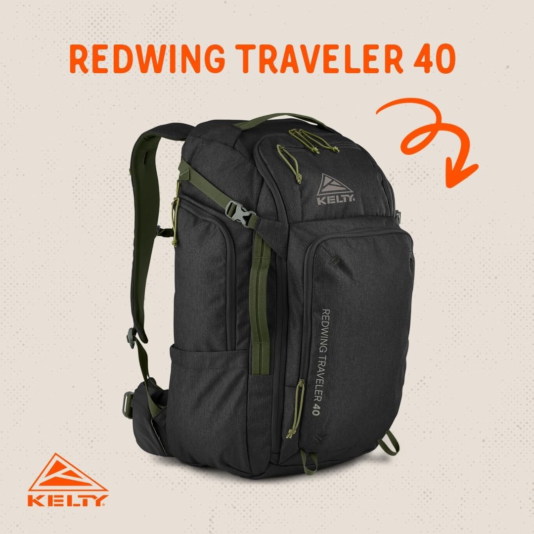 image:imageKelty Redwing Traveler Backpacks Travel Pack for Adventure TravelBlack