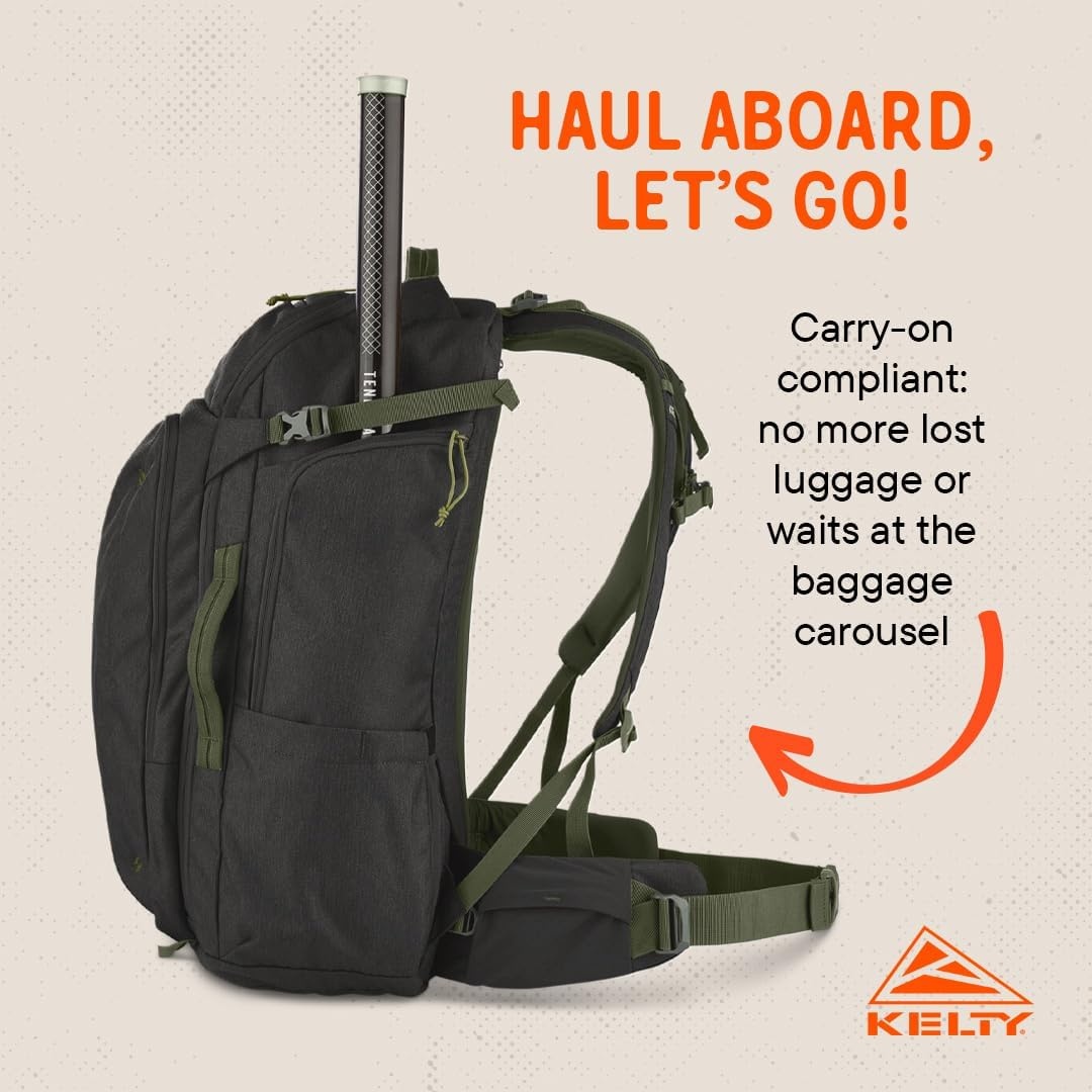image:imageKelty Redwing Traveler Backpacks Travel Pack for Adventure TravelBlack