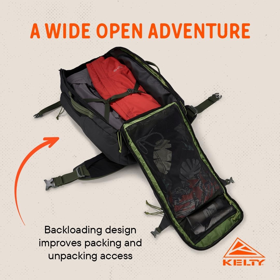 image:imageKelty Redwing Traveler Backpacks Travel Pack for Adventure TravelBlack