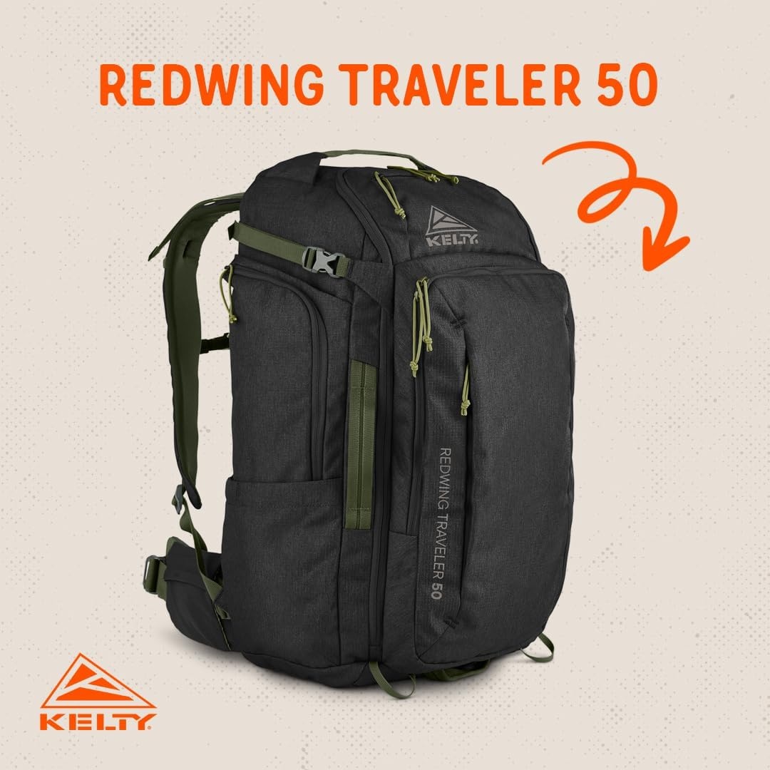 image:imageKelty Redwing Traveler Backpacks Travel Pack for Adventure TravelBlack