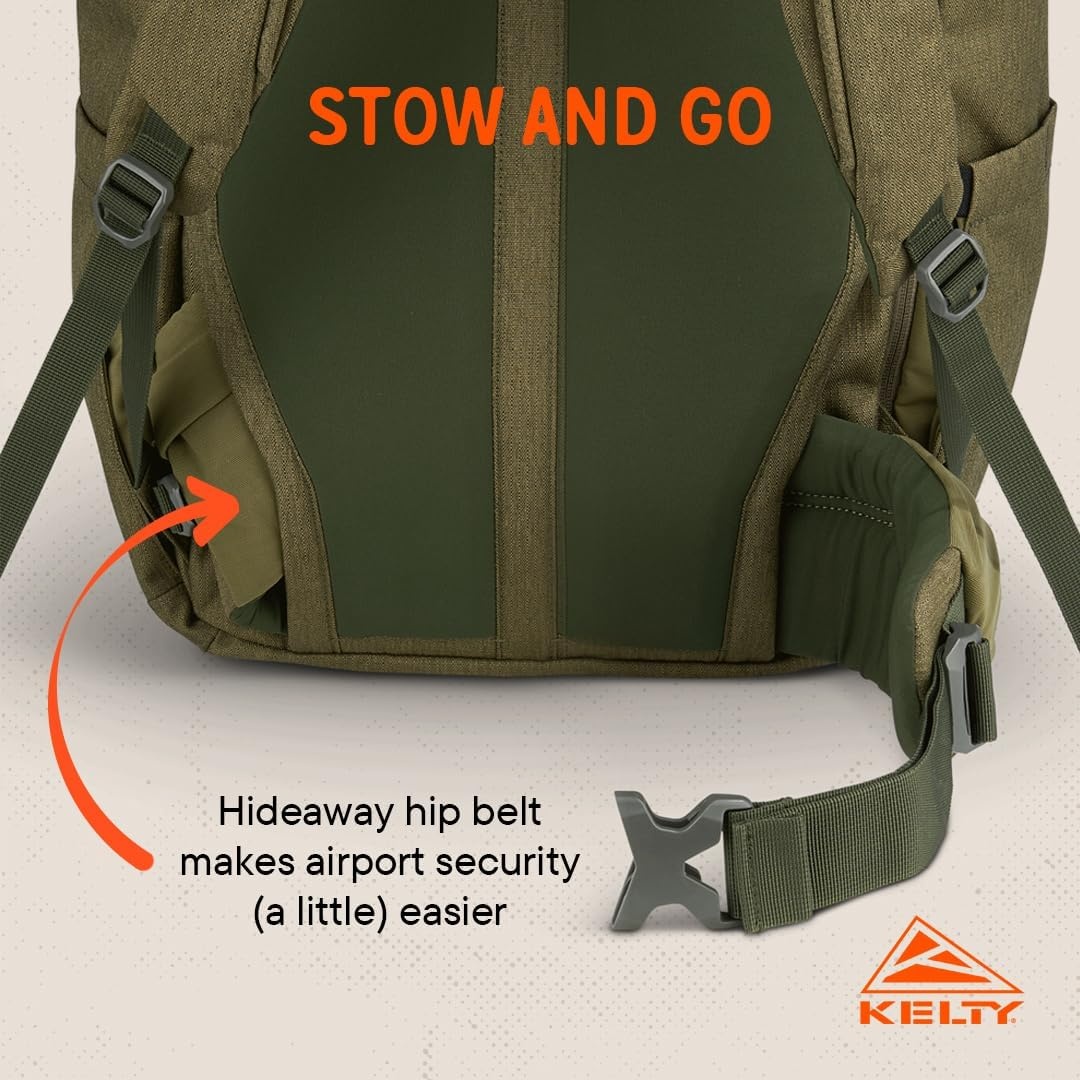 image:imageKelty Redwing Traveler Backpacks Travel Pack for Adventure TravelBurnt Olive