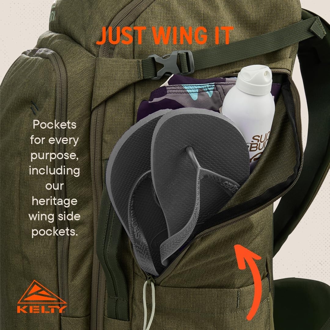 image:imageKelty Redwing Traveler Backpacks Travel Pack for Adventure TravelBurnt Olive
