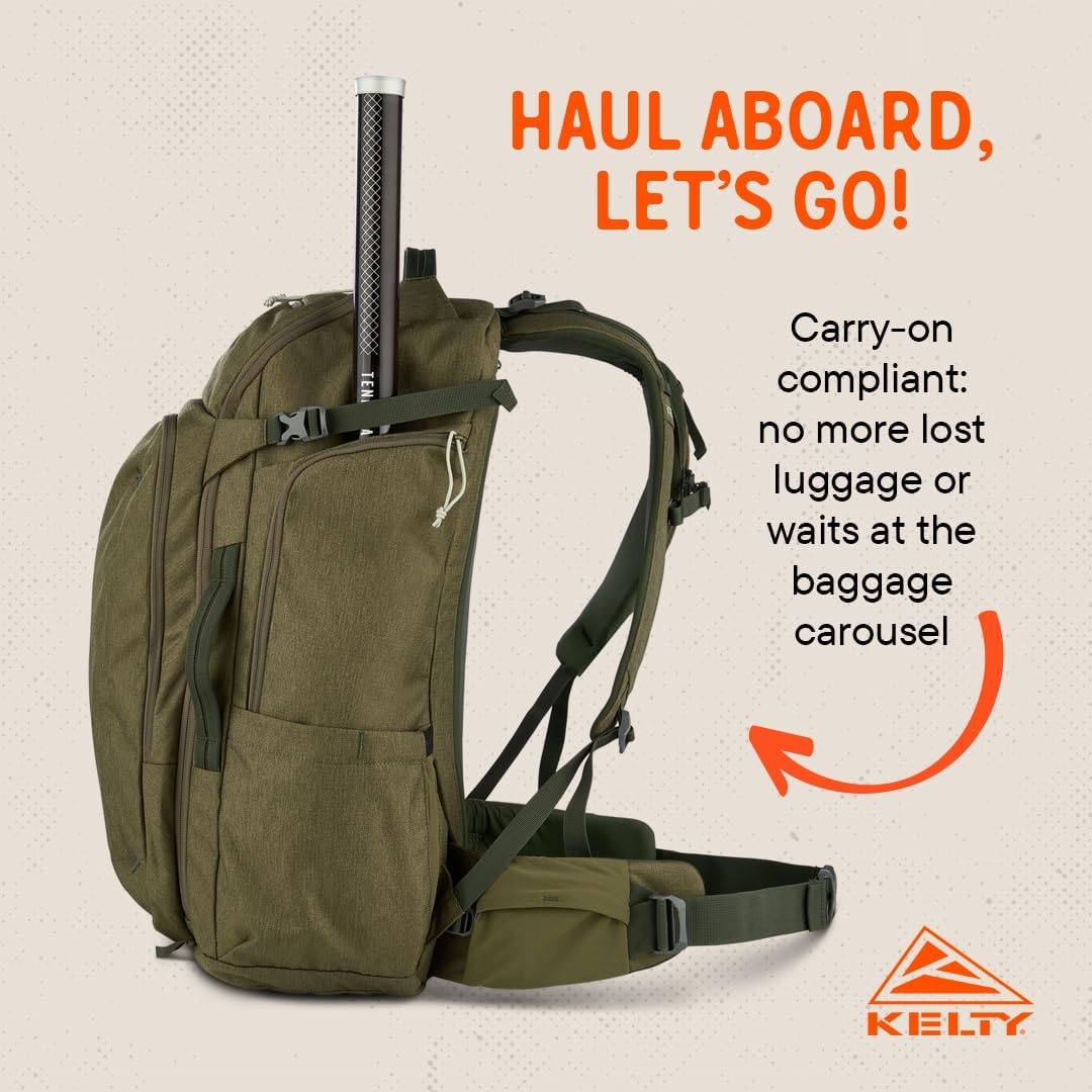 image:imageKelty Redwing Traveler Backpacks Travel Pack for Adventure TravelBurnt Olive