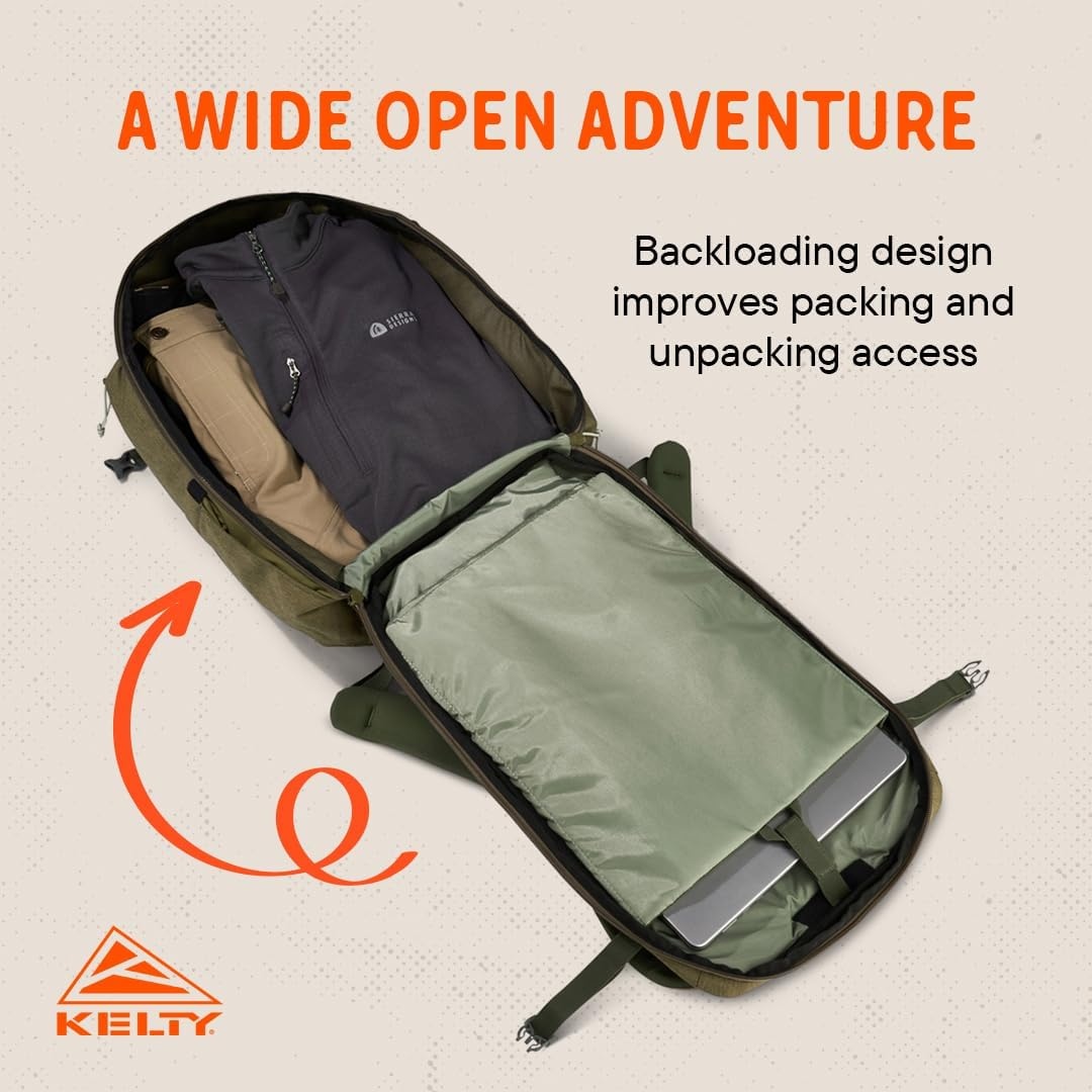 image:imageKelty Redwing Traveler Backpacks Travel Pack for Adventure TravelBurnt Olive