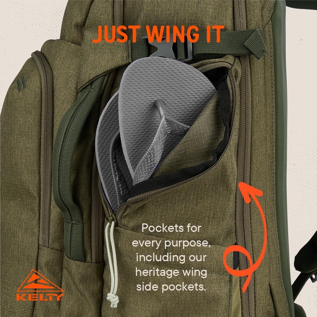 image:imageKelty Redwing Traveler Backpacks Travel Pack for Adventure TravelBurnt Olive