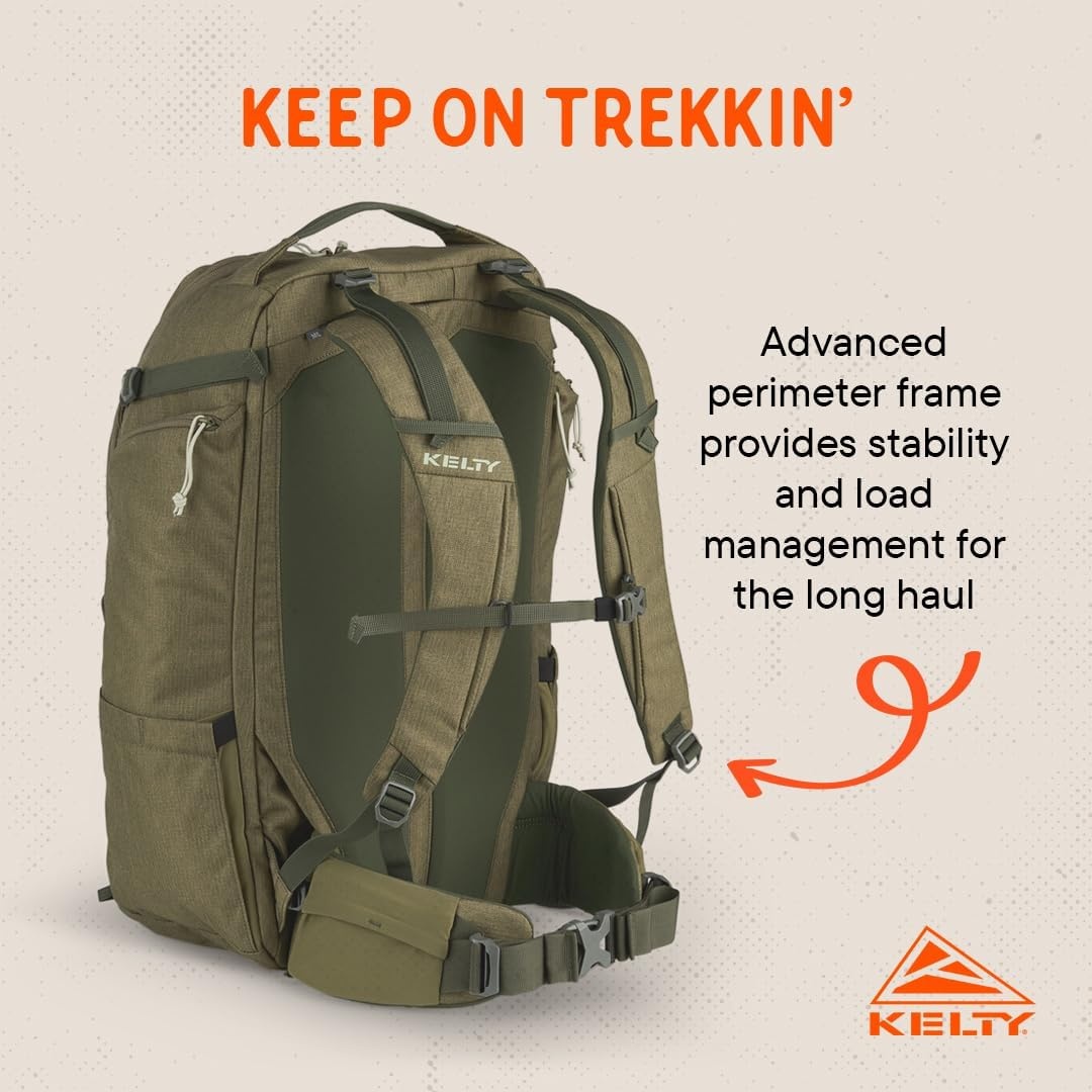 image:imageKelty Redwing Traveler Backpacks Travel Pack for Adventure TravelBurnt Olive