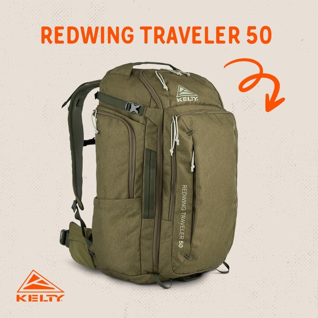 image:imageKelty Redwing Traveler Backpacks Travel Pack for Adventure TravelBurnt Olive