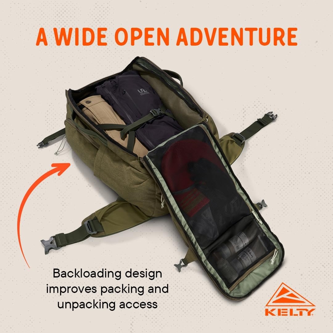 image:imageKelty Redwing Traveler Backpacks Travel Pack for Adventure TravelBurnt Olive