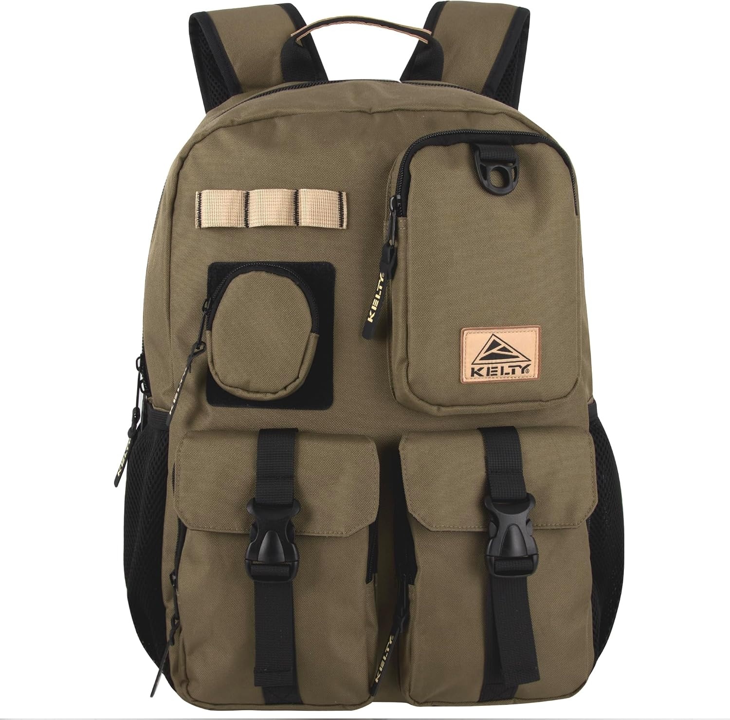 image:imageKelty 18 Inch 24 Liter Capacity Multipocket Laptop Backpack Padded Back Shoulder Straps Top Carry Handle for Travel amp CommuteFern Green