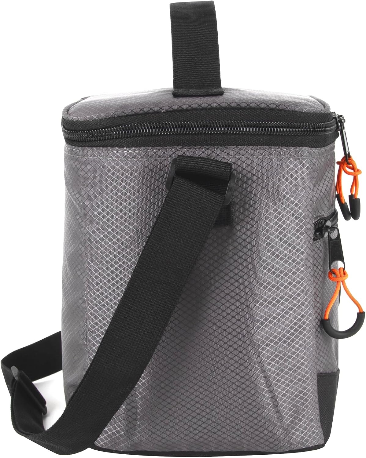 image:imageKelty Adult Insulated Leakproof Lunch Bag 9 Can 8 Liter Capacity with Top Carry Handle Adjustable Shoulder Strap Zippered PocketsGray