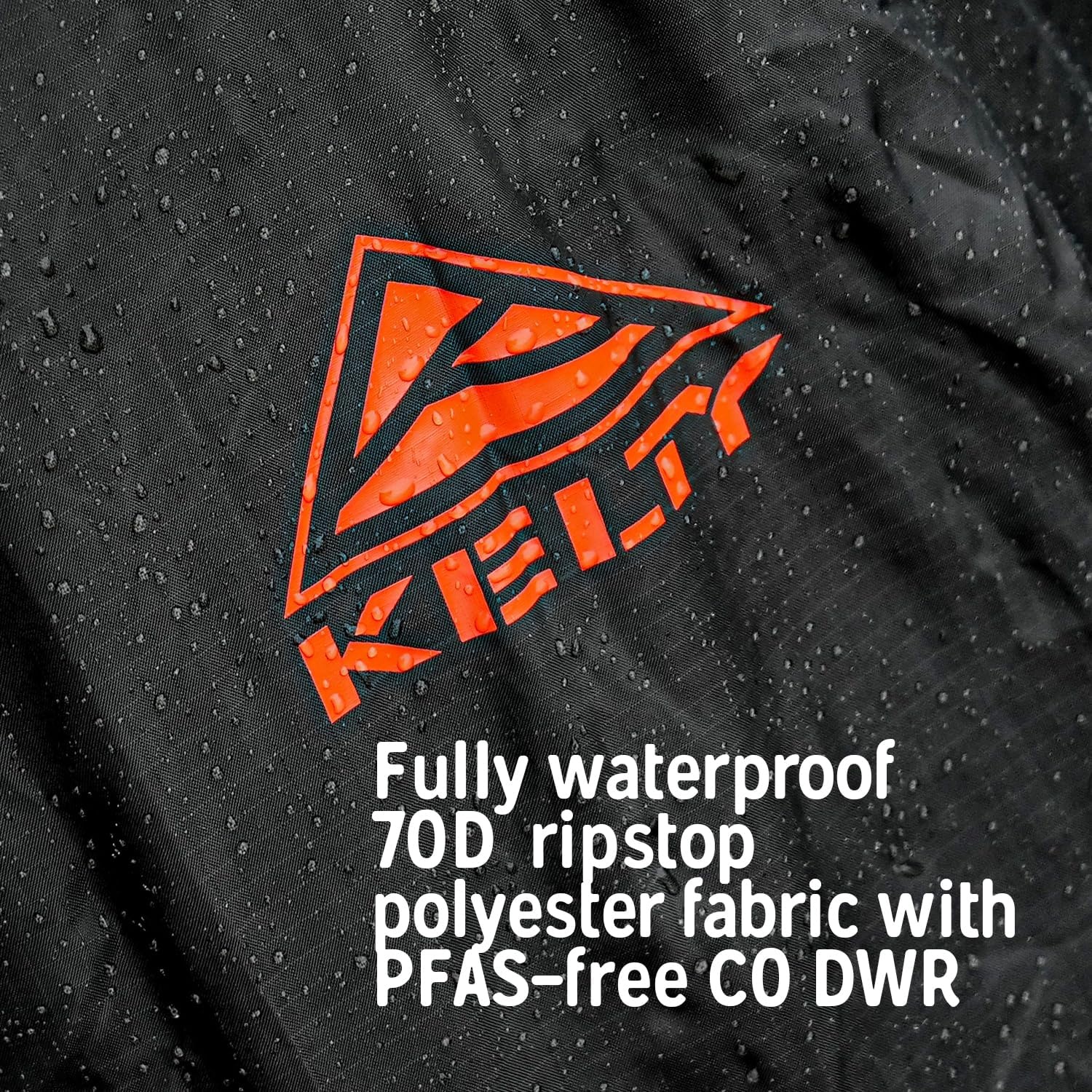 image:imageKelty Backpack Rain Cover Water Proof Cover for Hiking and Backpacking Packs 30 to 105 Liters Elastic Cinch Integrated Stuff Pocket 2024 UpdateMedium 3050L