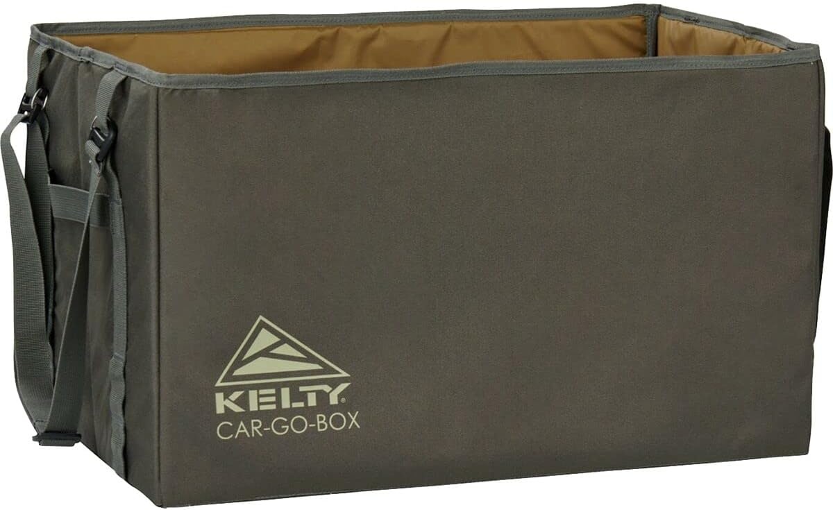 image:imageKelty CARGO Box Camping Tailgating Travel Organization Kit Large Structured Tote 3 Individual Pods Storage for Trucks Vans SUVs Cars Color Coded Packing Cubes Rugged Water Resistant 45L