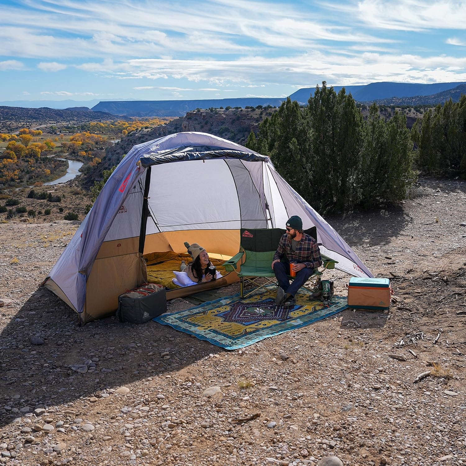 image:imageKelty Caboose 4P Tent Footprint FP Only Protects Tent Floor from Wear and Tear