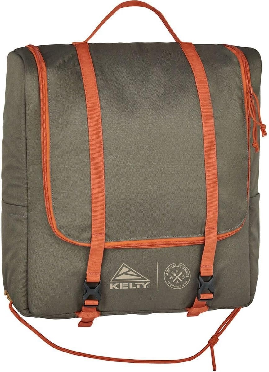 image:imageKelty Camp Galley Deluxe Camp Kitchen Organization Kit Deep Pockets Paper Towel Holder Zippered Compartments for Outdoor Cooking EssentialsDeluxe