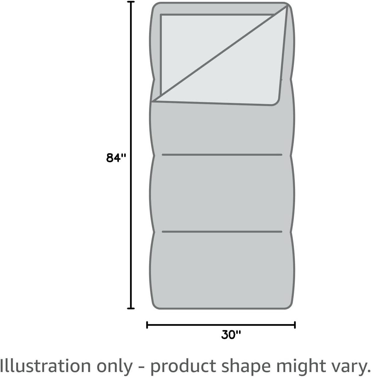 image:imageKelty Cosmic 20 Down Mummy Sleeping Bag for Backpacking Campers 550 Fill Power Recycled Fabrics with PFASFree DWR Designed in Sunny ColoradoDark Blue