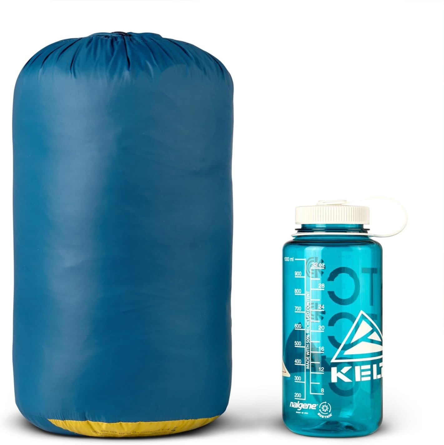 image:imageKelty Cosmic 20 Down Mummy Sleeping Bag for Backpacking Campers 550 Fill Power Recycled Fabrics with PFASFree DWR Designed in Sunny ColoradoDark Blue
