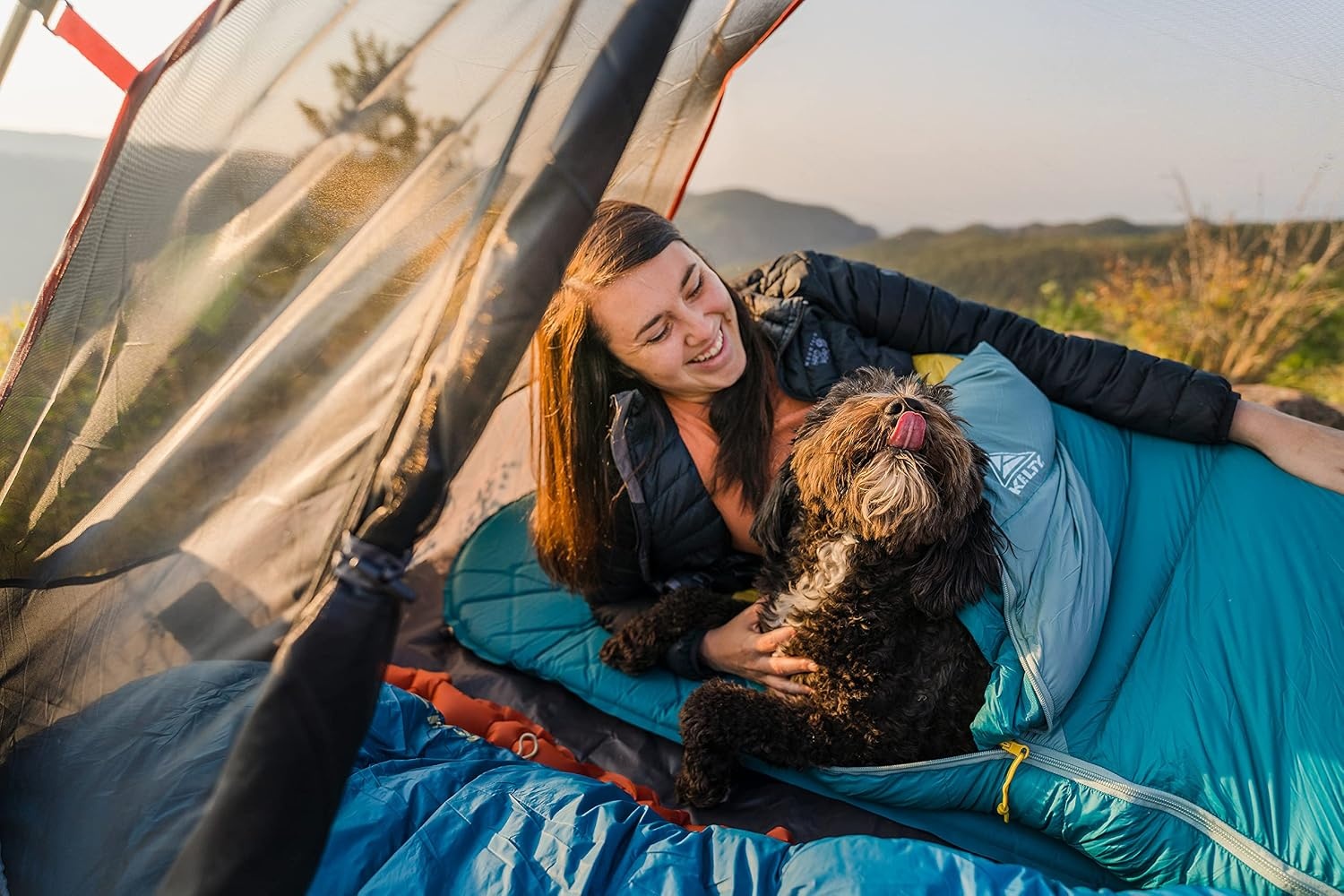 image:imageKelty Cosmic SI Mummy Sleeping Pad Self Inflating Lightweight Sleeping Mattress for Backpacking and Camping 39 R Value 24oz Carry Weight