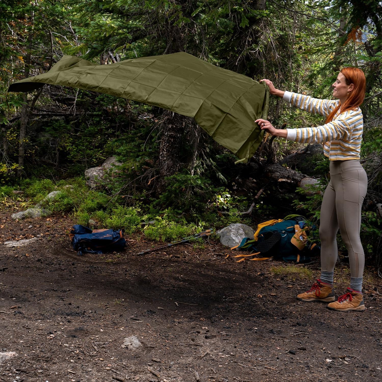 image:imageKelty Daydreamer Footprint Lightweight Water Resistant Fitted GroundCamping Tarp Footprint Fits Daydreamer 46 Person Tent4 Person