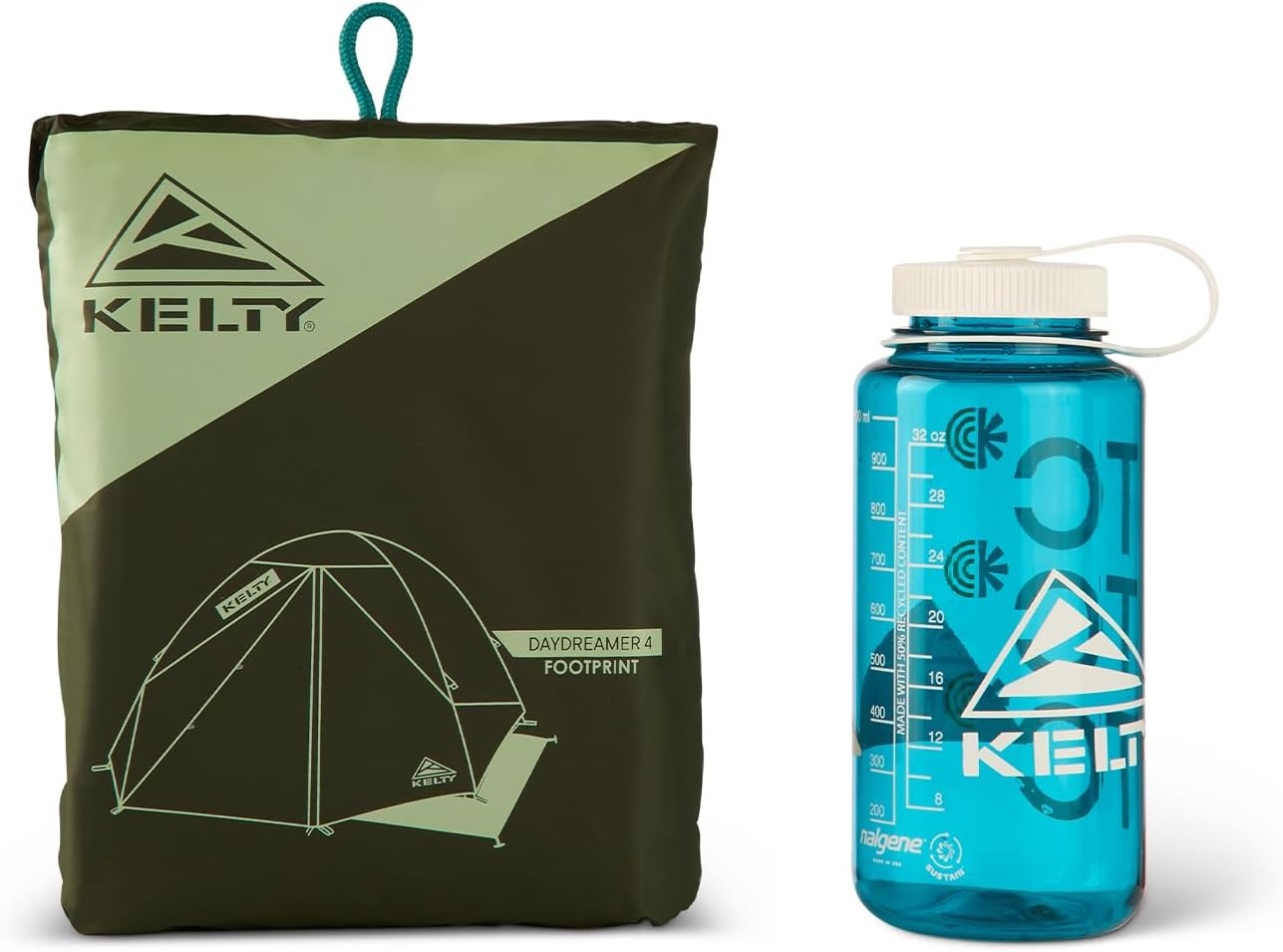 image:imageKelty Daydreamer Footprint Lightweight Water Resistant Fitted GroundCamping Tarp Footprint Fits Daydreamer 46 Person Tent4 Person