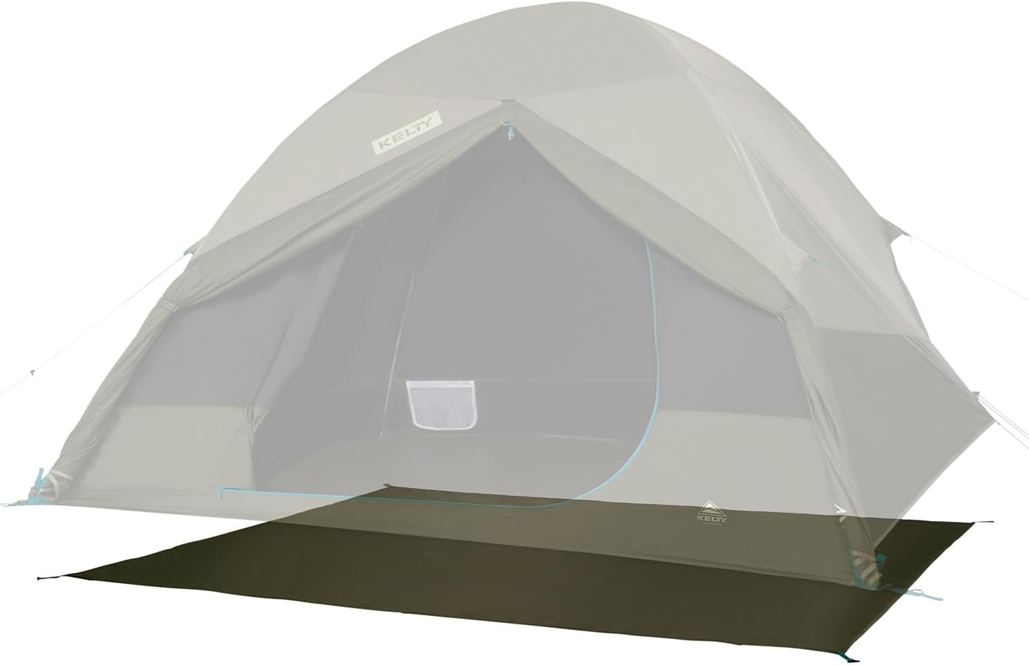image:imageKelty Daydreamer Footprint Lightweight Water Resistant Fitted GroundCamping Tarp Footprint Fits Daydreamer 46 Person Tent6 Person