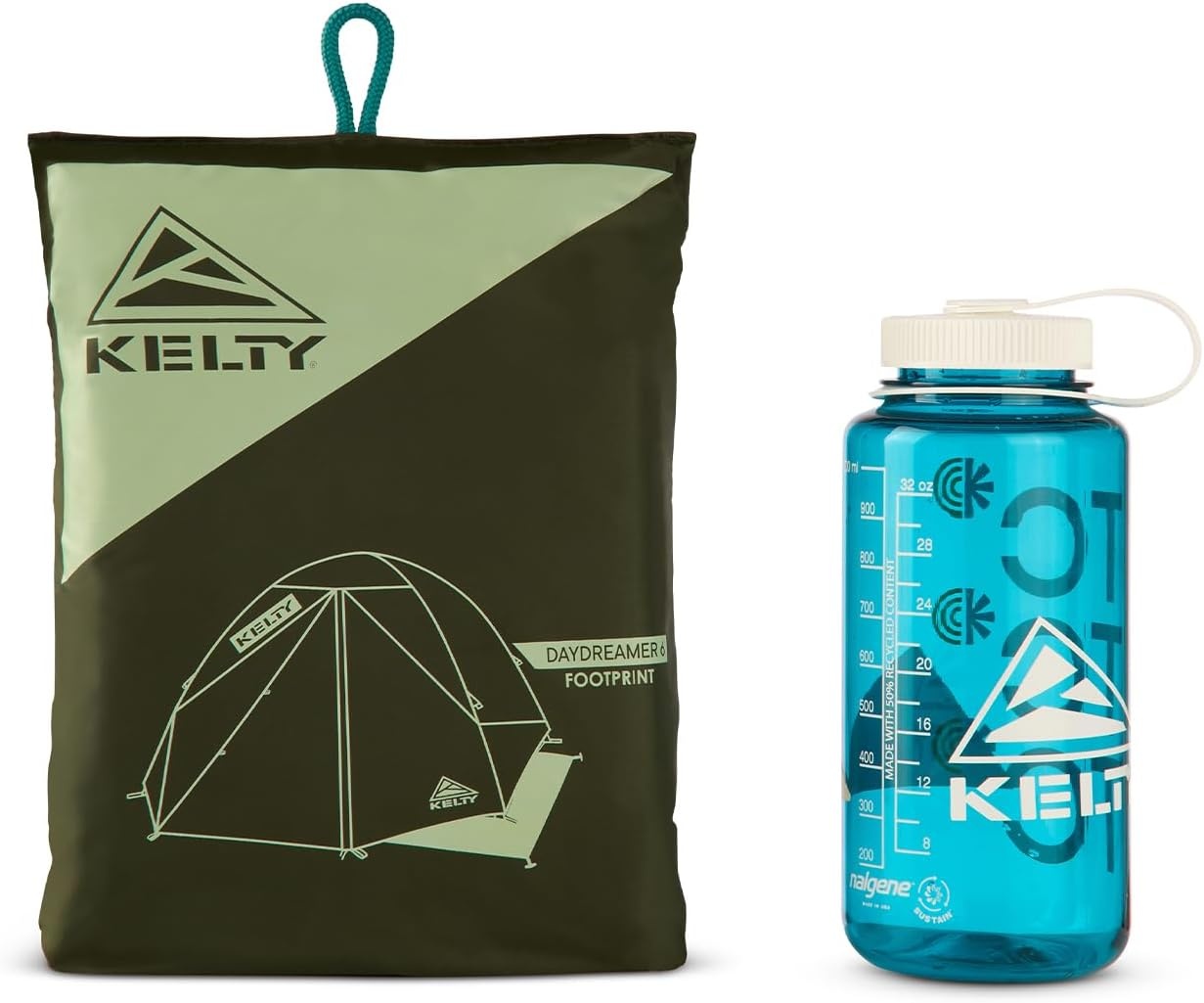 image:imageKelty Daydreamer Footprint Lightweight Water Resistant Fitted GroundCamping Tarp Footprint Fits Daydreamer 46 Person Tent6 Person