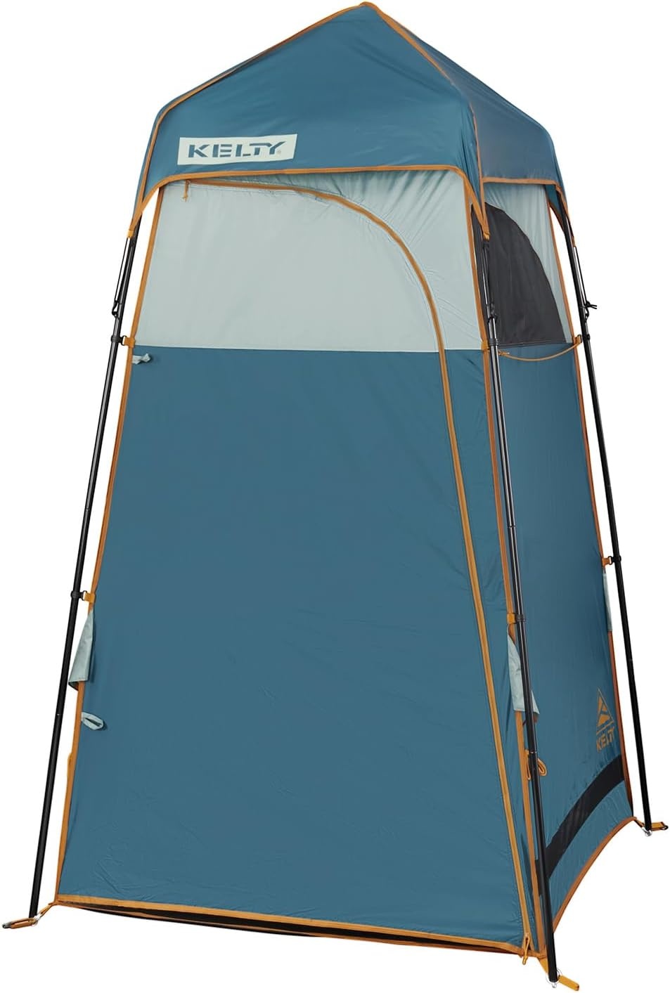 image:imageKelty Discovery H2GO Privacy Shelter Campsite Shower and Changing Shelter Zippered Entry Steel Pole Frame FreestandingIceberg Green