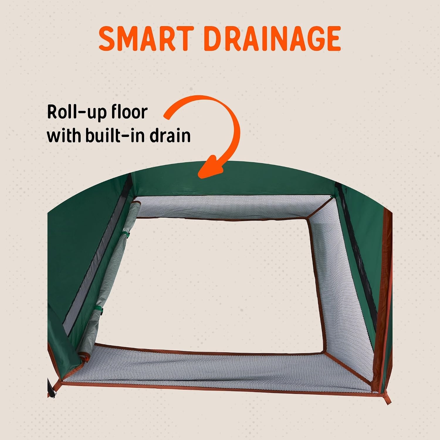 image:imageKelty Discovery H2GO Privacy Shelter Campsite Shower and Changing Shelter Zippered Entry Steel Pole Frame FreestandingJelly Bean