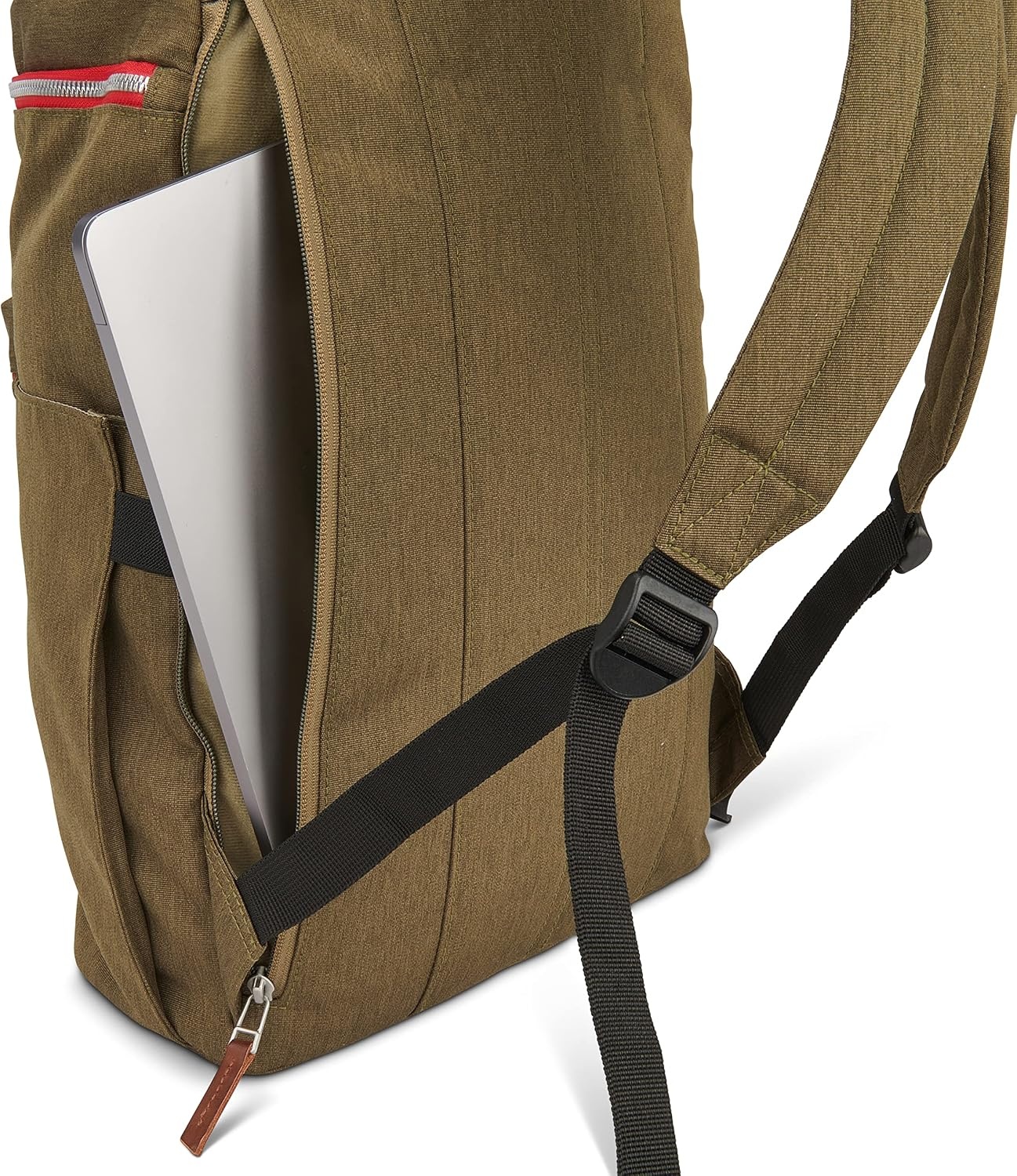 image:imageKelty Fairbank 29L Origins Collection Backpack 29L Daypack with Classic Design Padded Laptop Sleeve Hydration Compatible TSA Carry On Friendly Vegan Leather Accents 2023 Burnt OliveBurnt Olive