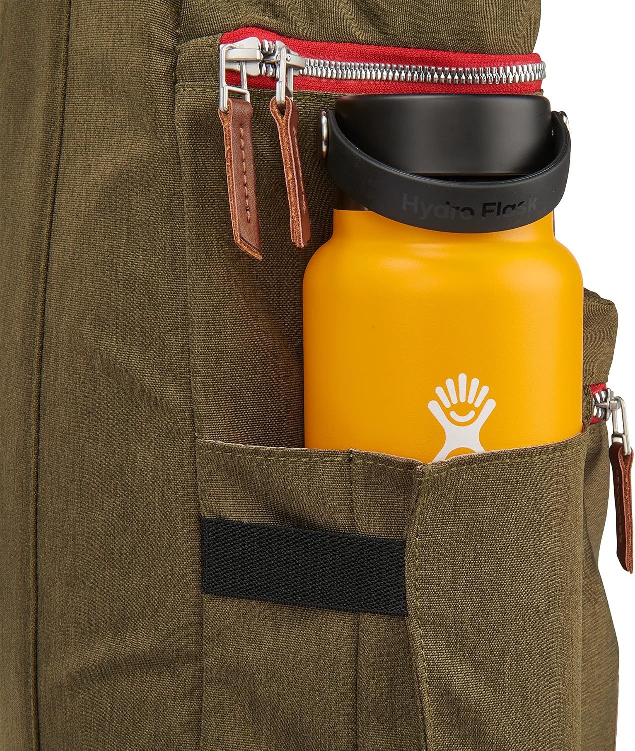 image:imageKelty Fairbank 29L Origins Collection Backpack 29L Daypack with Classic Design Padded Laptop Sleeve Hydration Compatible TSA Carry On Friendly Vegan Leather Accents 2023 Burnt OliveBurnt Olive