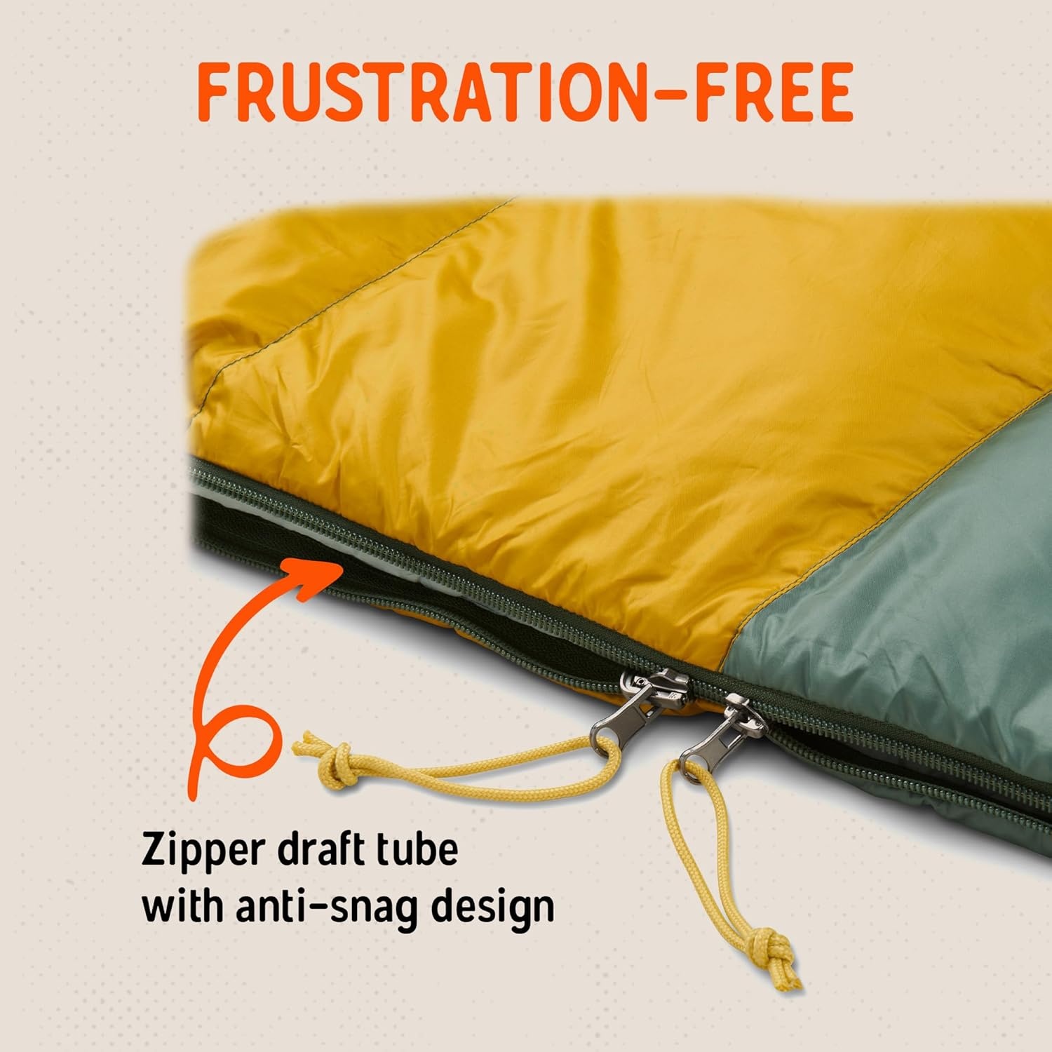image:imageKelty Galactic Down 30 Degree Sleeping Bag 550 Fill Power RDS Trackable Down Backpacking and Camping Zip Together for 2P Sleeping Bag Zip Two Together for a 2P Bag 550 Fill Compressible Down PFCFree Fabrics and Finishes Buttery Soft Taffeta LiningDuck Green