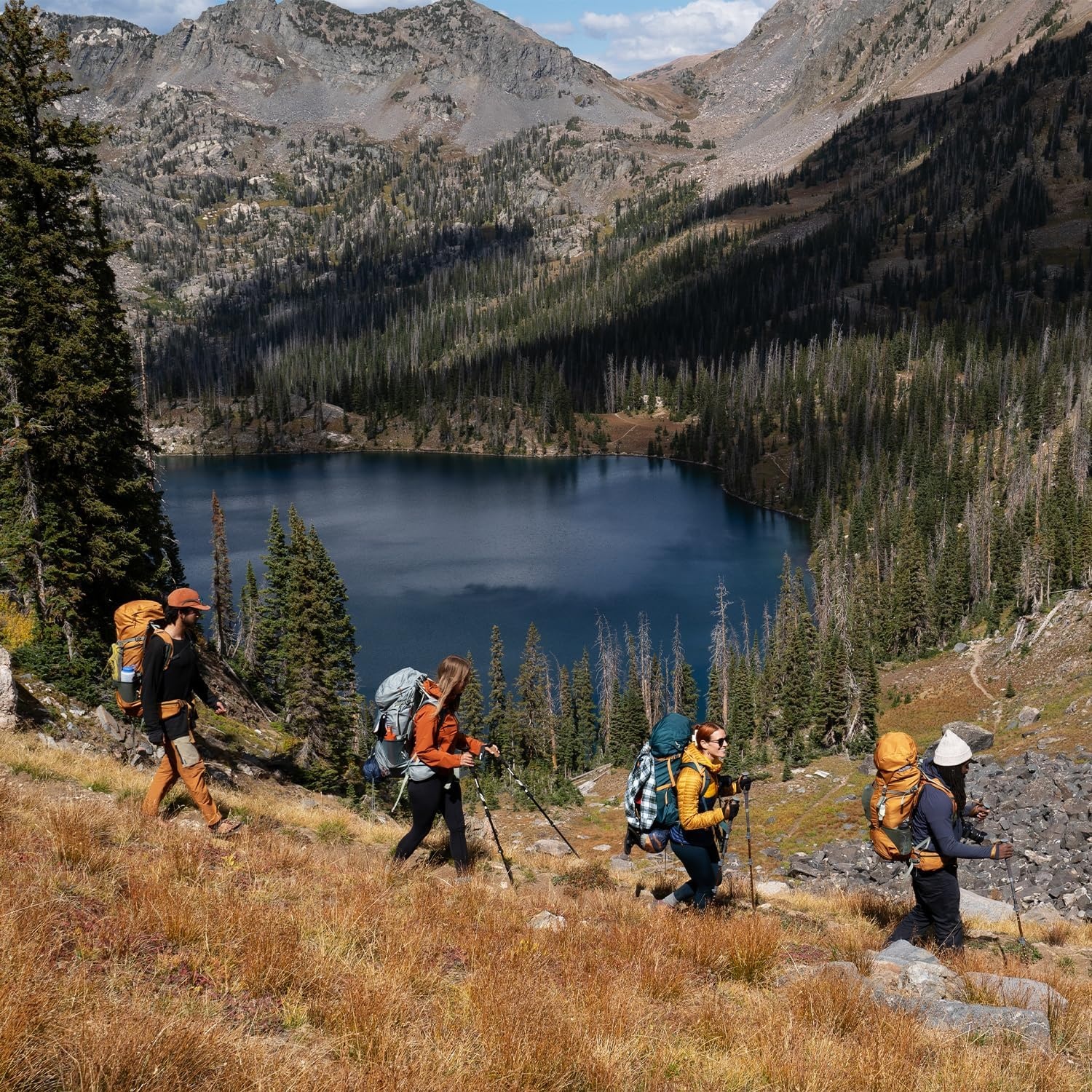 image:imageKelty Glendale 65L to 105L Internal Frame Backpack Multiday Backpacking Thru Hiking Pack Adjustable Suspension Customized Fit Duck Green 85LSea Spray