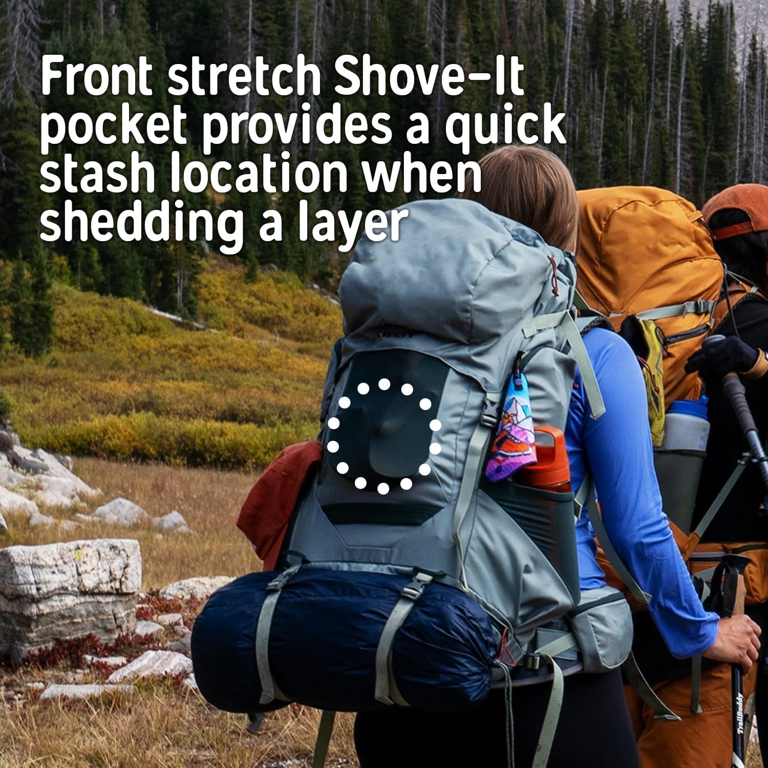 image:imageKelty Glendale Thru Hiking MultiDay Pack Pack Raincover Bundle