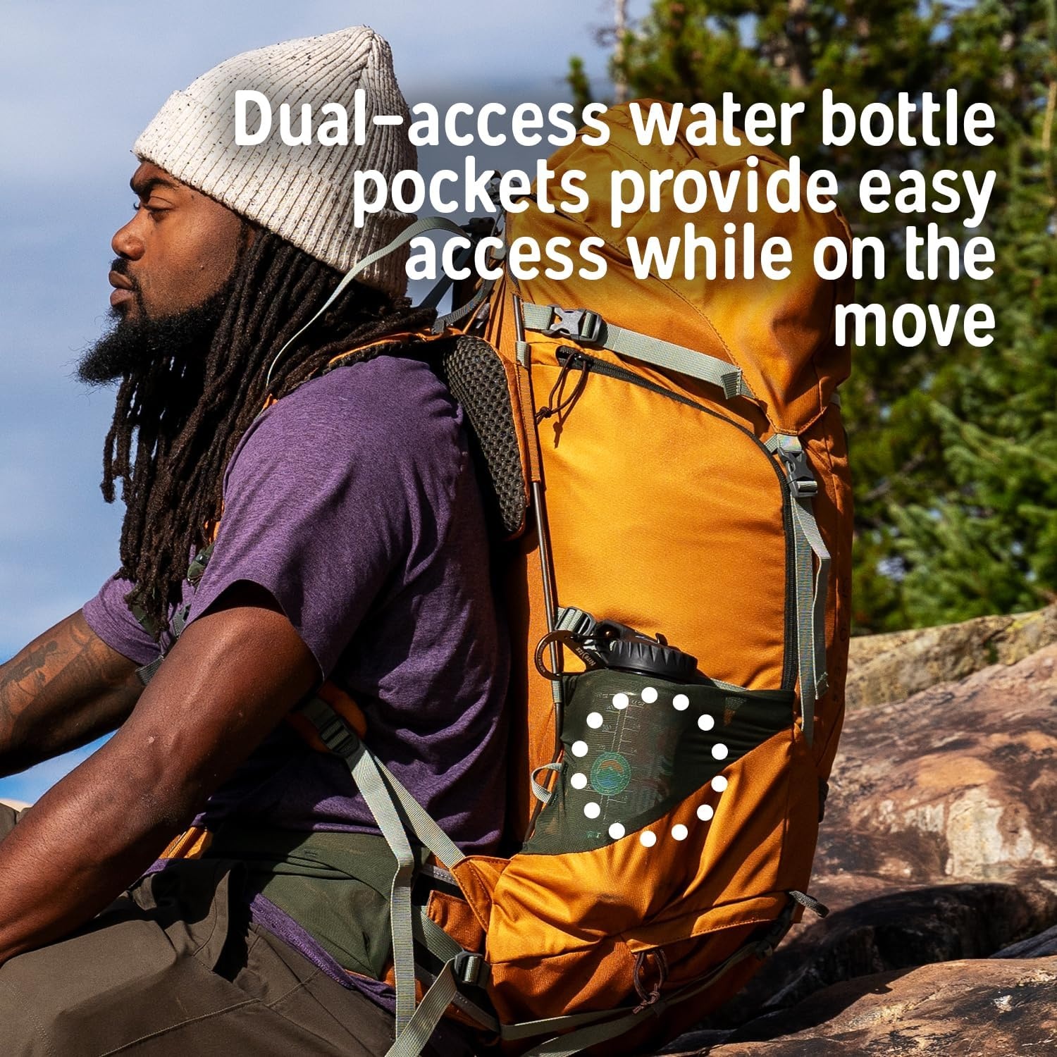 image:imageKelty Glendale Thru Hiking MultiDay Pack Pack Raincover Bundle