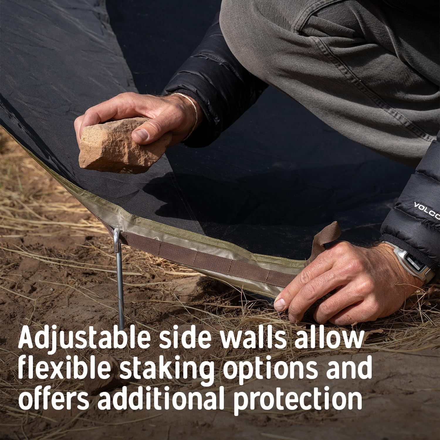 image:imageKelty Highroads Overlanding Shelter Universal Mount Car Camping Tent with Large Zippered Entry Aluminum Frame Adjustable Walls and Windows UV Protection Rainproof Stuff Duffel Included 2024Highroads Shelter Aluminum Frame