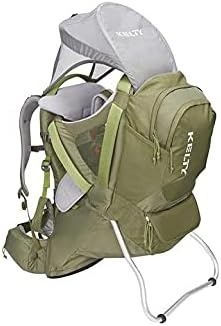 image:imageKelty Journey PerfectFIT ELITE Child Carrier for Infants and Toddlers Zippered Pockets Waistbelt Aluminum Frame SunshadeDark Shadow