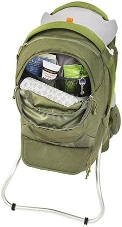 image:imageKelty Journey PerfectFIT ELITE Child Carrier for Infants and Toddlers Zippered Pockets Waistbelt Aluminum Frame SunshadeDark Shadow