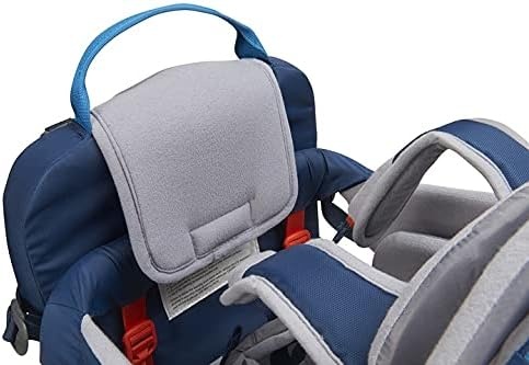 image:imageKelty Journey PerfectFit Child Carrier Backpack Adjustable Suspension with Hipbelt 5 Point Safety Harness Large Zippered Mesh PocketsDark Shadow