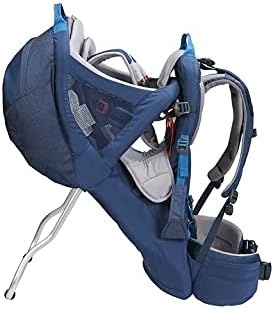 image:imageKelty Journey PerfectFit Child Carrier Backpack Adjustable Suspension with Hipbelt 5 Point Safety Harness Large Zippered Mesh PocketsDark Shadow