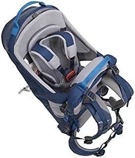 image:imageKelty Journey PerfectFit Child Carrier Backpack Adjustable Suspension with Hipbelt 5 Point Safety Harness Large Zippered Mesh PocketsDark Shadow