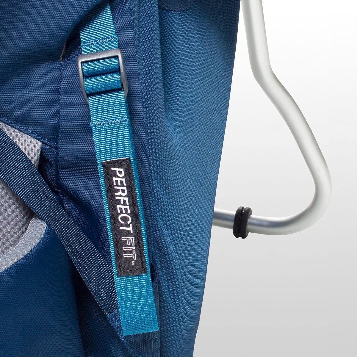 image:imageKelty Journey PerfectFit Child Carrier Backpack Adjustable Suspension with Hipbelt 5 Point Safety Harness Large Zippered Mesh PocketsInsignia Blue