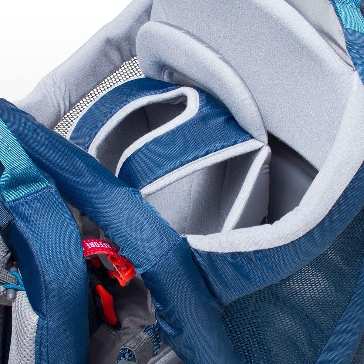 image:imageKelty Journey PerfectFit Child Carrier Backpack Adjustable Suspension with Hipbelt 5 Point Safety Harness Large Zippered Mesh PocketsInsignia Blue