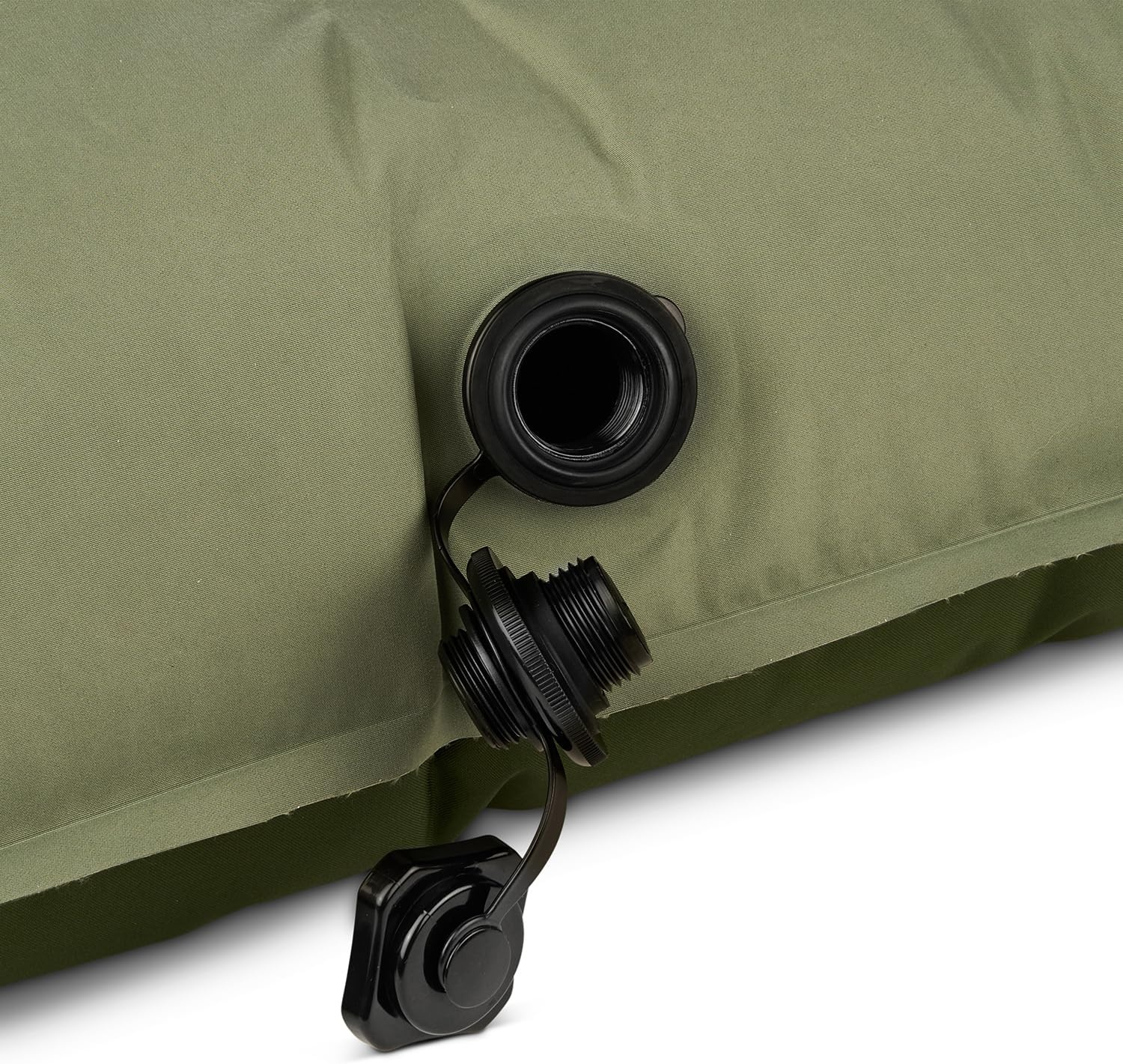 image:imageKelty Kush Queen Air Bed WBatteryPowered Pump PVCFree Queen Air Mattress Comfy and Plush 6inch Pad Carry Bag Included IndoorOutdoor Camping Air BedSea Spray