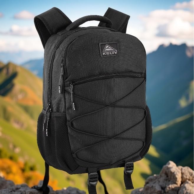 image:imageKelty Laptop Backpack Bag 25 L Hiking Backpack for Men Women Work 18 inch Travel Backpack Carry On Approved Black