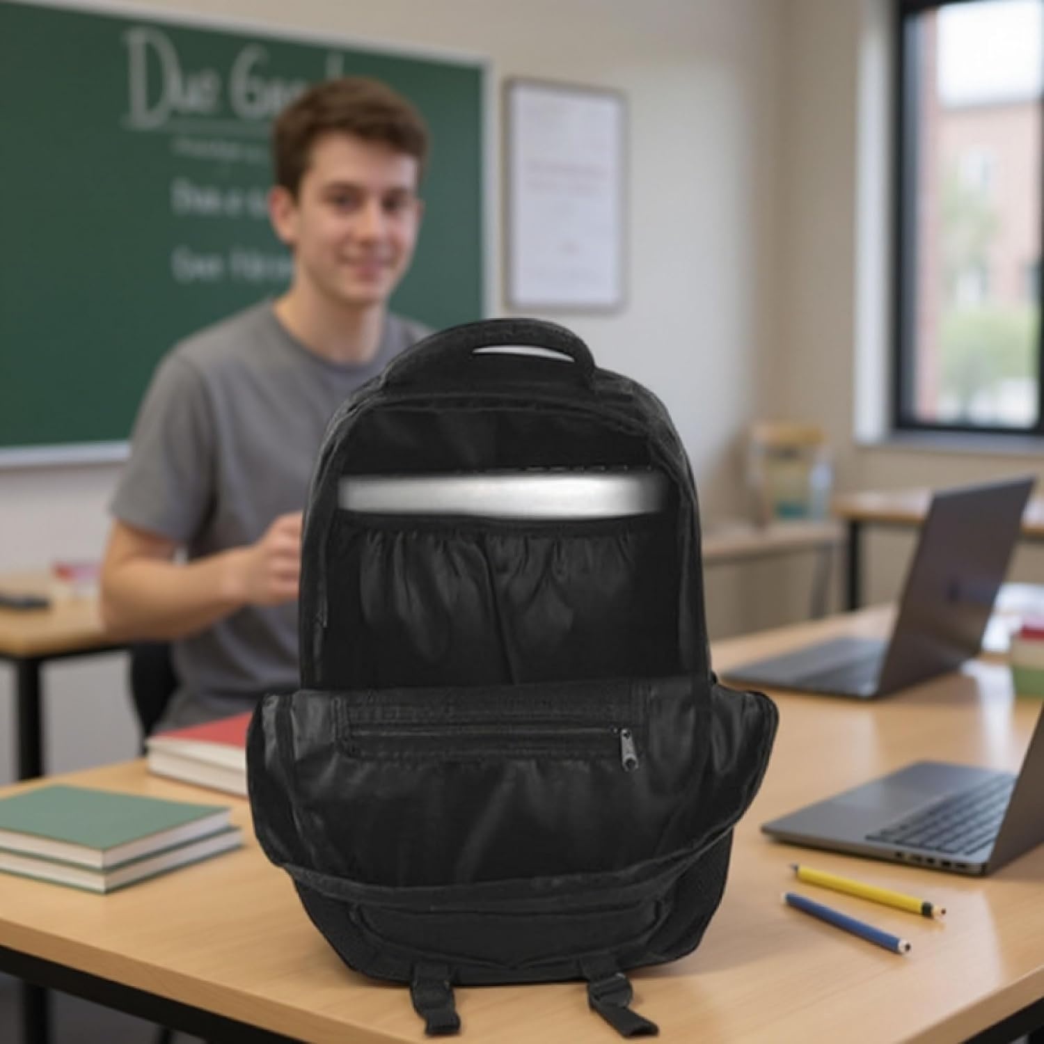 image:imageKelty Laptop Backpack Bag 25 L Hiking Backpack for Men Women Work 18 inch Travel Backpack Carry On Approved Black