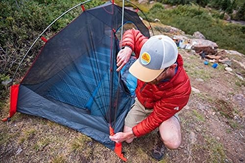 image:imageKelty Late Start 4P Lightweight Backpacking Tent with Quickcorners Aluminum Pole Frame Waterproof Polyester Fly 4 Person Capacity1 Person