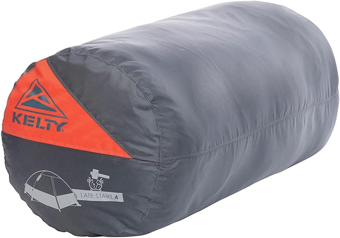 image:imageKelty Late Start 4P Lightweight Backpacking Tent with Quickcorners Aluminum Pole Frame Waterproof Polyester Fly 4 Person Capacity4 Person