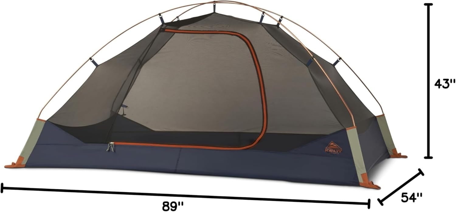 image:imageKelty Late Start Backpacking Tent Lightweight Two Man Camping Tent Shelter with Quickcorners Aluminum Poles Waterproof Poly Fly Updated for 20242 Person